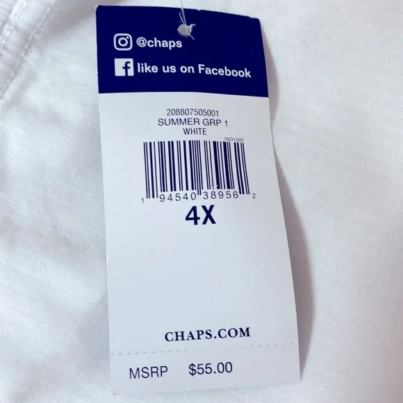 NWT Chaps Golf Cargo Shorts 52-54 waist - Picture 13 of 14